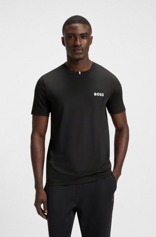 Camiseta Slim-Fit Em Piqué Stretch