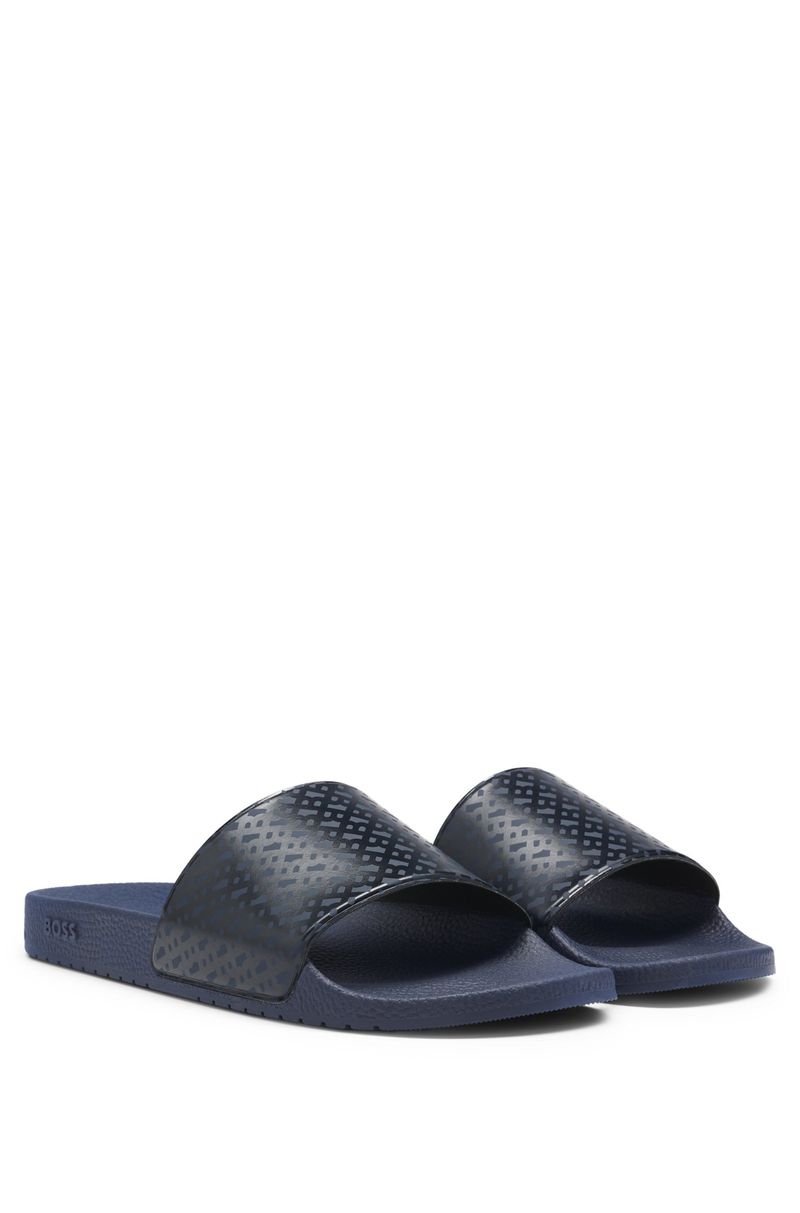Chinelo Feito Na Itália Com Tira De Monograma