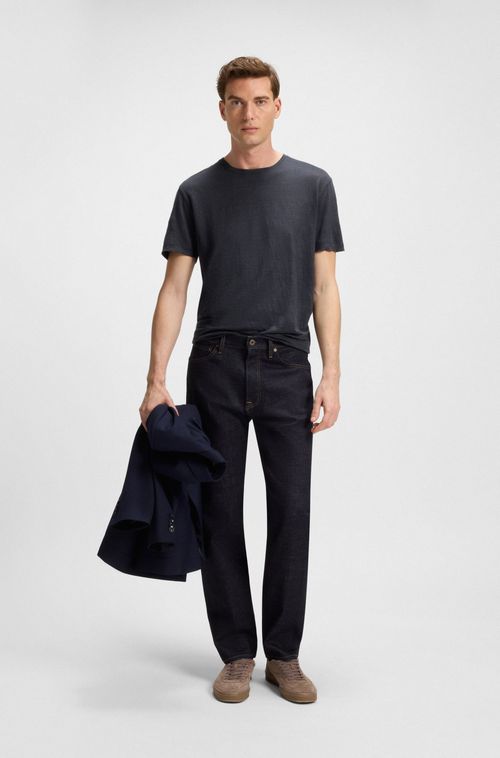 Camiseta BECKHAM X BOSS Em Linho Suave