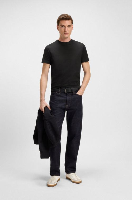 Camiseta BECKHAM X BOSS Em Algodão Mercerizado