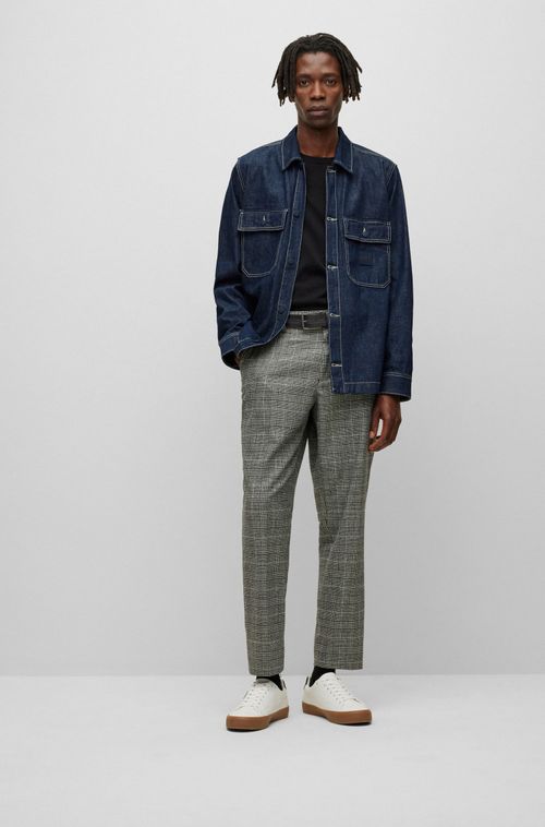 Sueter Slim Fit Em Lã Virgem