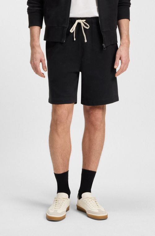 Shorts De Ajuste Oversized BECKHAM X BOSS Em Algodão