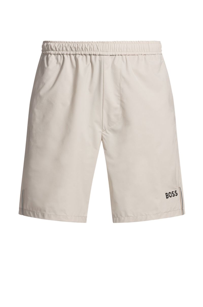 Shorts Em Tecido Super Elástico E De Secagem Rápida