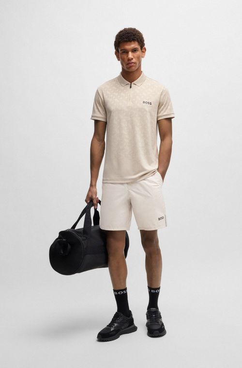 Shorts Em Tecido Super Elástico E De Secagem Rápida