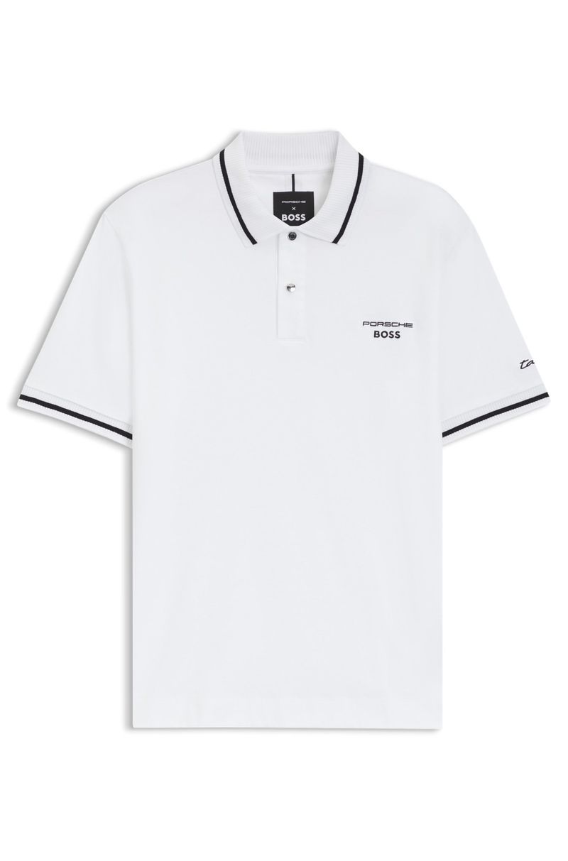 Polo Porsche X BOSS Em Algodão