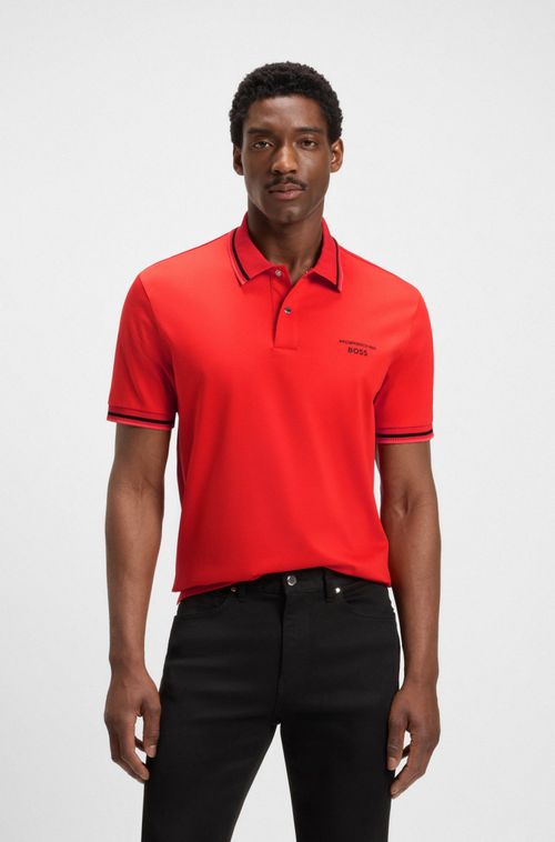 Polo Porsche X BOSS Em Algodão