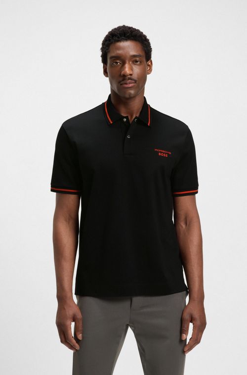 Polo Porsche X BOSS Em Algodão