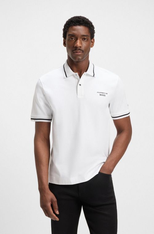 Polo Porsche X BOSS Em Algodão