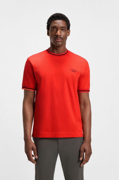 Camiseta BOSS X Porsche Em Algodão