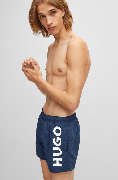 Shorts De Praia De Secagem Rápida Em Tecido Reciclado