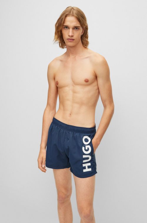 Shorts De Praia De Secagem Rápida Em Tecido Reciclado