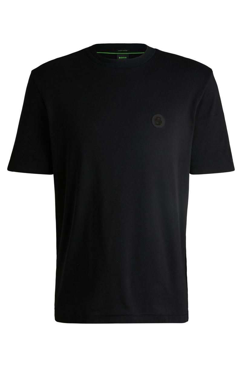 Camiseta Termorreguladora Em Algodão Com Monograma Double B