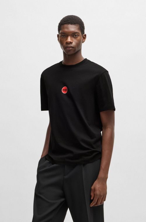 Camiseta De Algodão Com Logos De Corrida