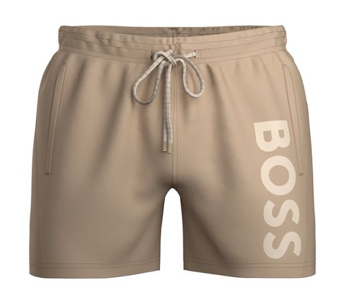 Shorts De Banho Totalmente Forrados Com Estampa De Logo