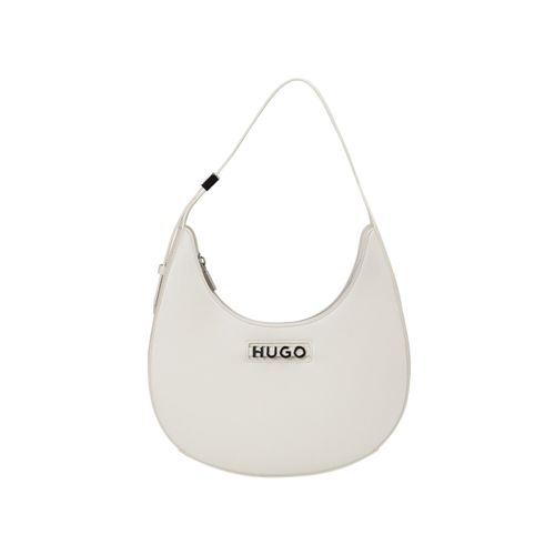 Bolsa Em Couro Sintético Com Logo Metálico