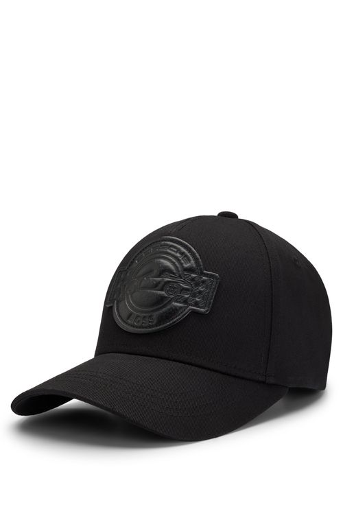 Boné BOSS X Porsche Em Algodão Com Emblema