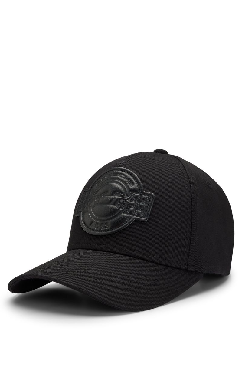 Boné BOSS X Porsche Em Algodão Com Emblema