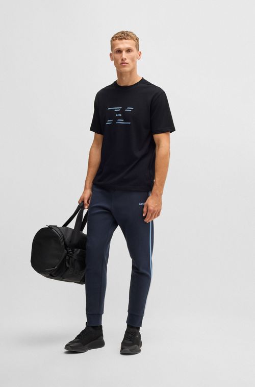 Camiseta Slim De Algodão Com Arte Sazonal