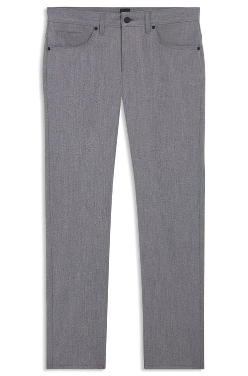 Calça Delaware Slim Fit Em Tecido Dobby Resistente