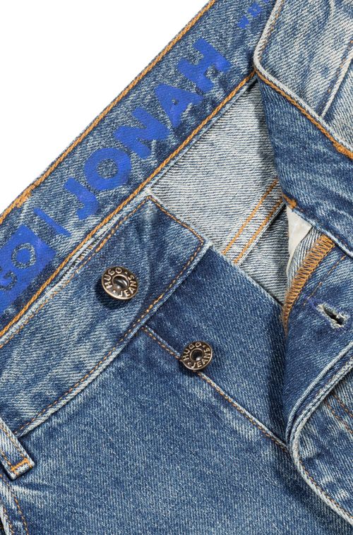 Calças Jeans De Ajuste Regular