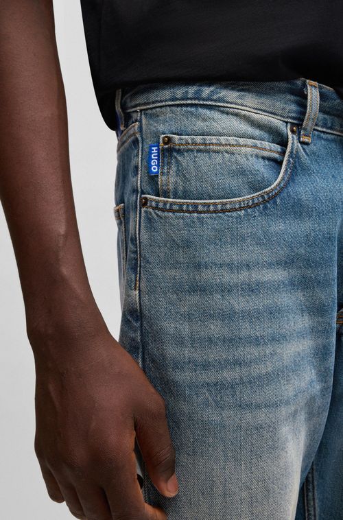 Calças Jeans De Ajuste Regular