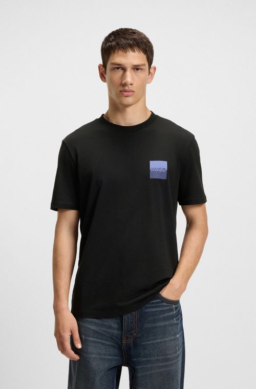 Camiseta Em Jersey De Algodão Com Estampado De Logo