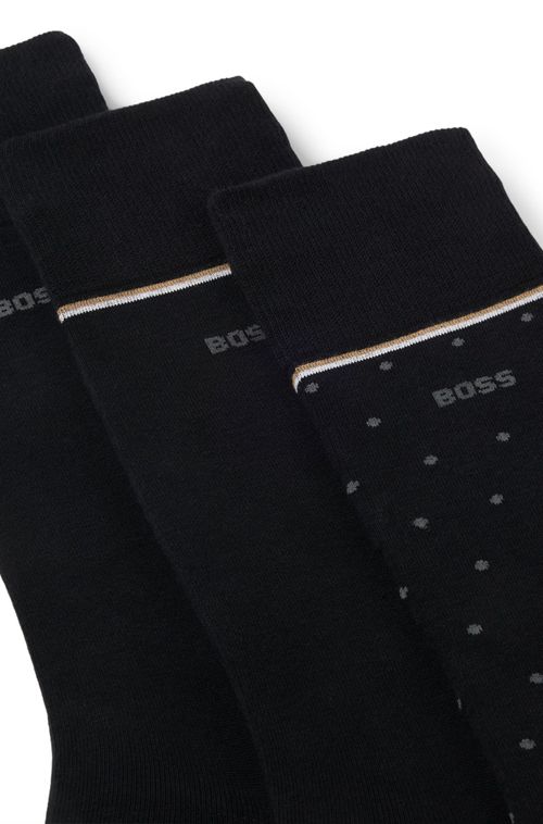 Pack Com Dois Pares De Meias De Comprimento Regular
