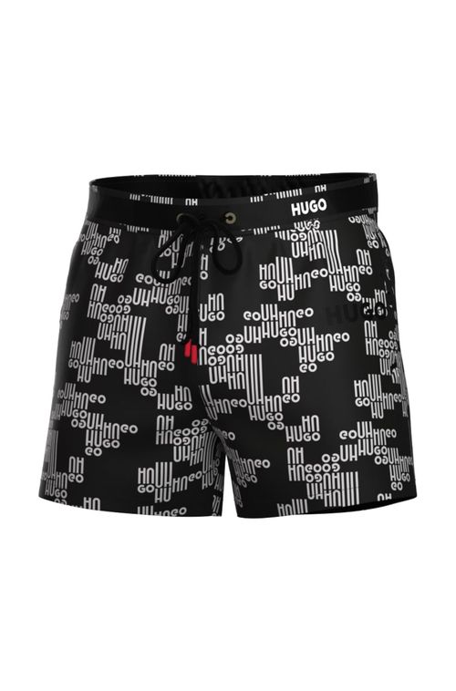 Shorts De Banho Totalmente Forrados Com Logos Por Toda Parte