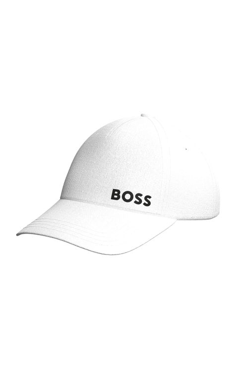 Boné De Algodão Com Logo