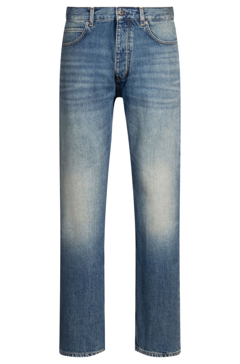 Calças Jeans De Ajuste Regular
