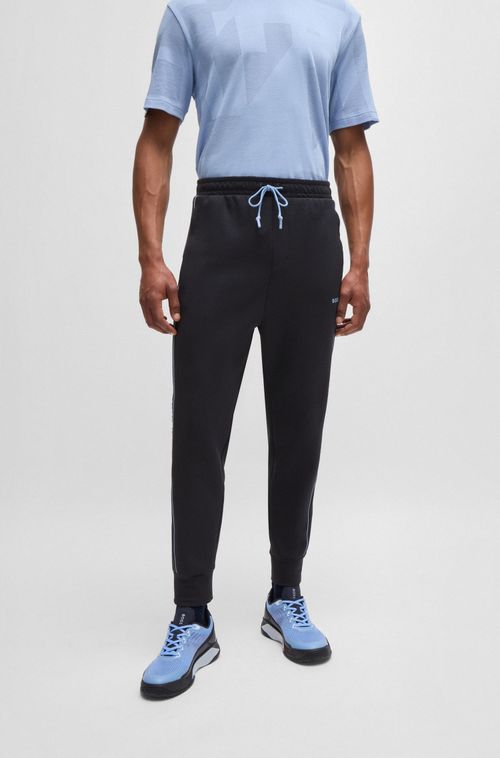 Calças De Moletom De Algodão Com Arte Em Alto-Relevo