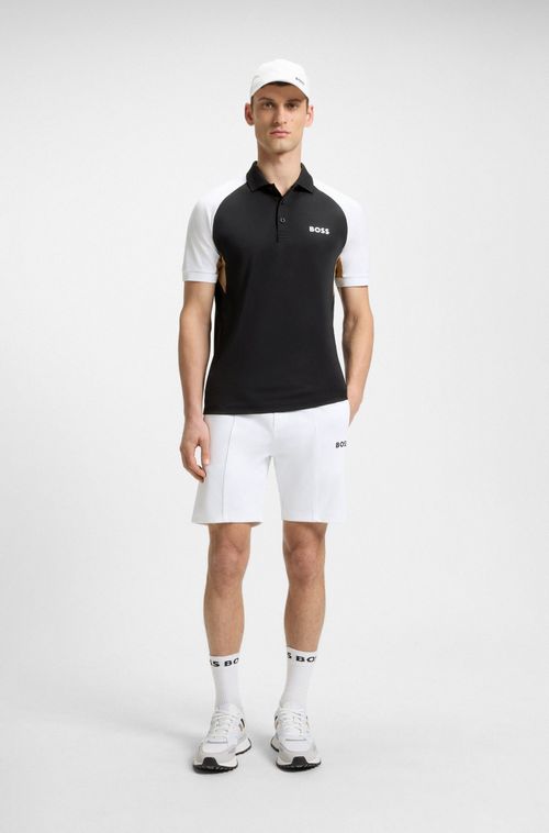 Polo Com Bloco De Cores Ativo Paddy Com Inserções De Malha