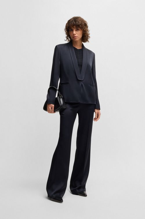 Top Com Gola Em V E Estrutura Em Malha