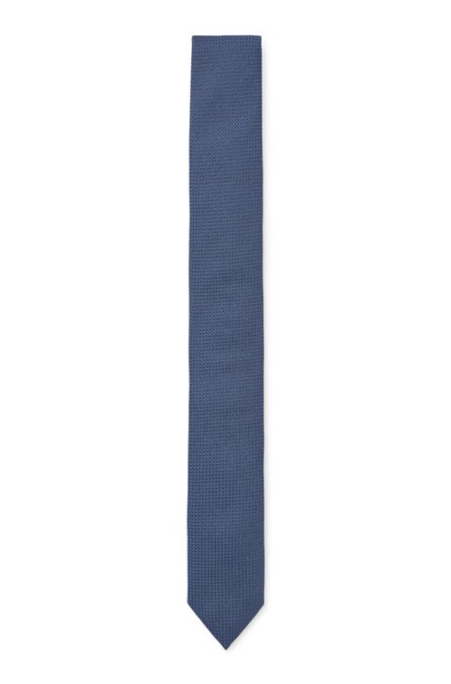 Gravata Com Microestampa Em Jacquard De Seda