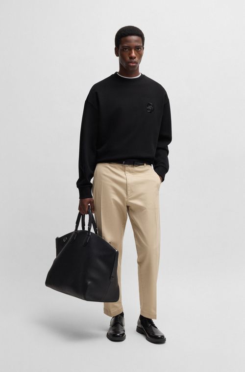 Moletom Terry De Algodão Com Monograma Double B