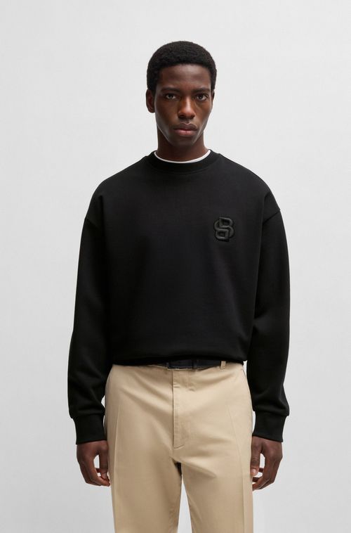 Moletom Terry De Algodão Com Monograma Double B