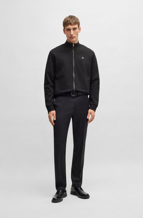 Moletom De Mistura De Algodão Com Monograma Double B