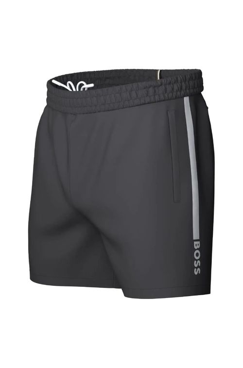Shorts De Banho Totalmente Forrados Com Estampa De Logo