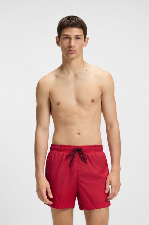 Shorts De Praia De Secagem Rápida Em Tecido Reciclado