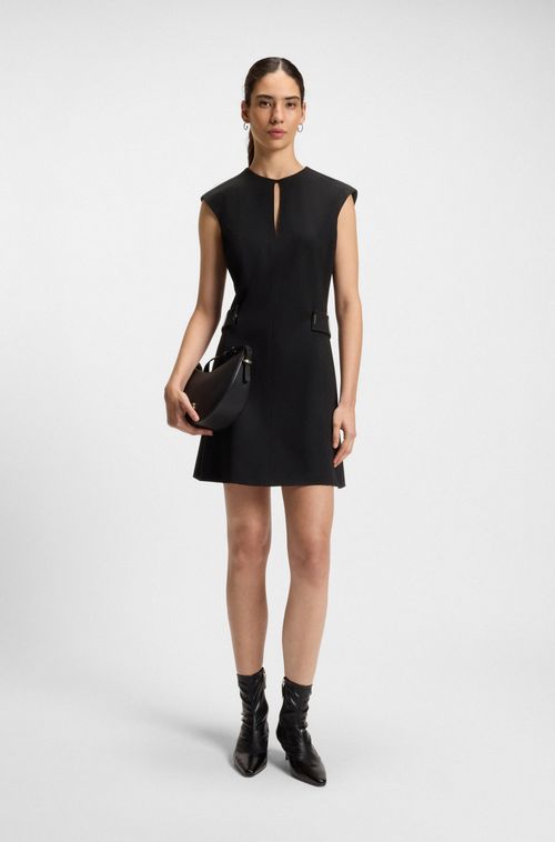 Vestido Elegante Com Cinto