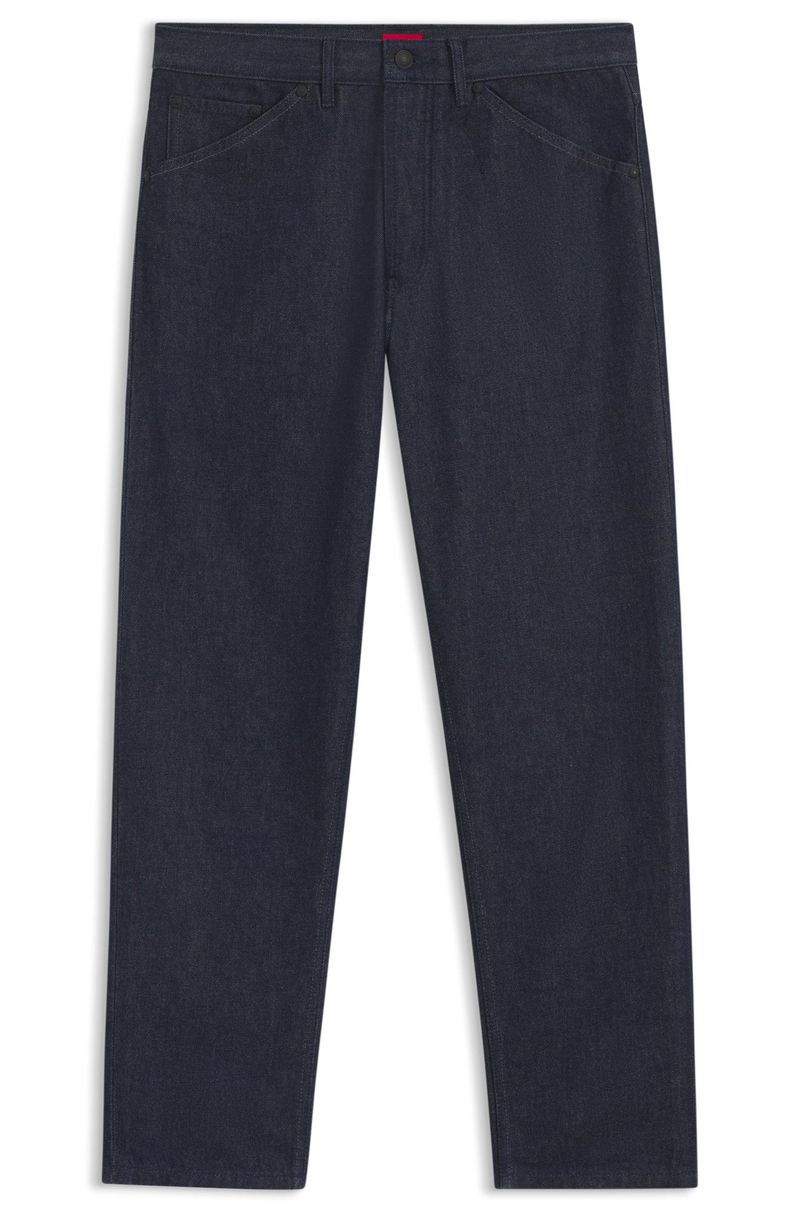 Calças Jeans De Ajuste Descontraído