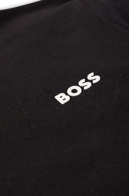 Camiseta Infantil De ajuste Regular Em Algodão Com Logo Estampado