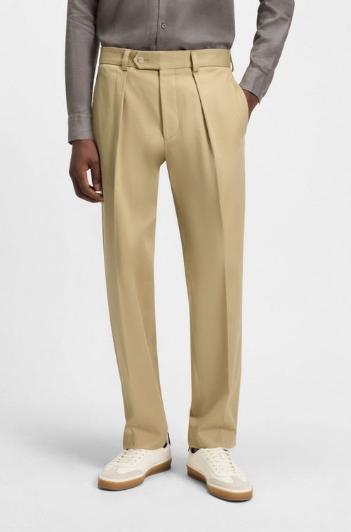 Calças BECKHAM X BOSS Em Algodão Elástico