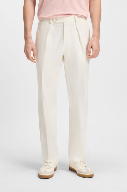 Calças BECKHAM X BOSS Em Algodão Elástico