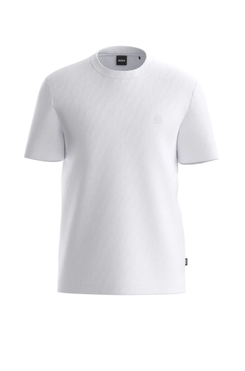 Camiseta Regular Com Logo Double B