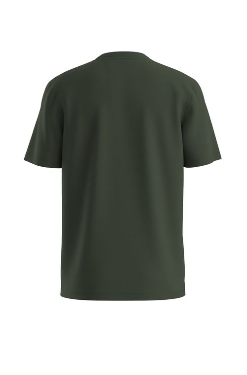 Camiseta De Algodão Com Logo Estampado
