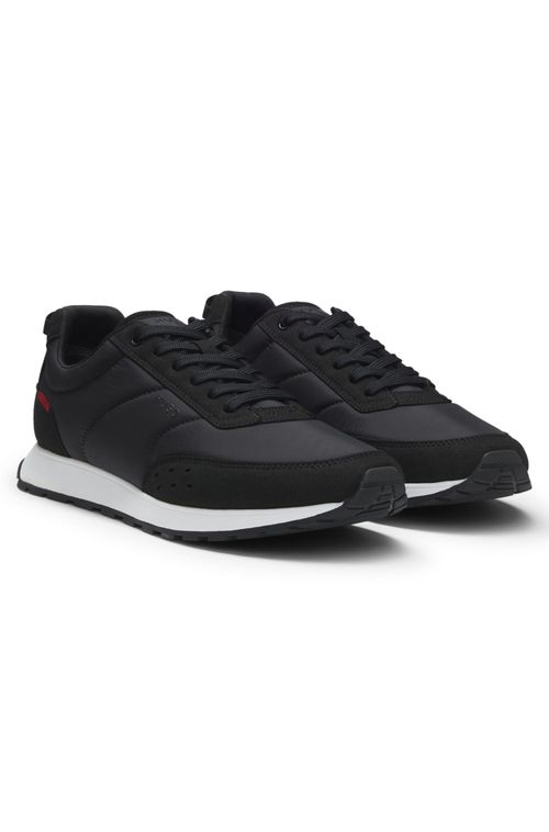 Tênis De Inspiração Retro Com Camurça Sintética