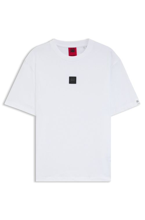 Camiseta HUGO X Racing Bulls Com Logo Central