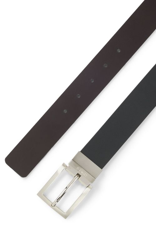 Cinto Reversível Em Couro Italiano