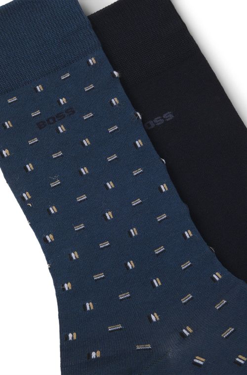 Pack De Dois Pares De Meias De Algodão